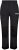 Ulla Popken HYPRAR Multifunctional Durable Inset Trekking Pants Black - Jeans & Hosen in Großen Größen – Plus Size - 