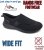 D555 Shelvey Kingsize Open Top Knitted Shoe Black - Sneaker - 