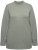 Ulla Popken Long Sleeves Mock Turtleneck Sweater Grey - Hoodies & Sweatshirts - 
