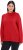 Ulla Popken Long Sleeves Mock Turtleneck Sweater Salsa Red - Hoodies & Sweatshirts - 