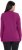 Ulla Popken Long Sleeves Mock Turtleneck Sweater Berry - Hoodies & Sweatshirts - 
