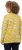 Ulla Popken Zebra Print Mock Turtleneck Long Sleeve Sweater Yellow Green - Hoodies & Sweatshirts - 