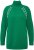 Ulla Popken Contrast Braid Turtleneck Sweater Emerald Green - Hoodies & Sweatshirts - 