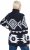 Ulla Popken Aztec-Inspired Long Sleeve Turtleneck Sweater Navy - Hoodies & Sweatshirts - 