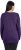 Ulla Popken Casual V-Neck Long Sleeve Sweater Deep Violet - Hoodies & Sweatshirts - 