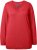 Ulla Popken Casual V-Neck Long Sleeve Sweater Salsa - Hoodies & Sweatshirts - 