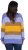 Ulla Popken Colorful Chunky Striped Sweater Lavender - Hoodies & Sweatshirts - 