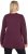 Ulla Popken Gingerbread Man Christmas Sweater Dark Wine Red - Hoodies & Sweatshirts - 