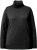 Ulla Popken Turtleneck Ribbed Trim Long Sleeve Sweater Black - Hoodies & Sweatshirts - 