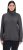 Ulla Popken Turtleneck Ribbed Trim Long Sleeve Sweater Charcoal Grey Melange - Hoodies & Sweatshirts - 