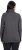 Ulla Popken Turtleneck Ribbed Trim Long Sleeve Sweater Charcoal Grey Melange - Hoodies & Sweatshirts - 