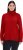 Ulla Popken Turtleneck Ribbed Trim Long Sleeve Sweater Salsa Red - Hoodies & Sweatshirts - 