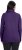 Ulla Popken Turtleneck Ribbed Trim Long Sleeve Sweater Deep Violet - Hoodies & Sweatshirts - 