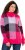 Ulla Popken Grand Check Long Sleeve Sweater Red Pink - Hoodies & Sweatshirts - 