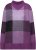 Ulla Popken Grand Check Long Sleeve Sweater Violet - Hoodies & Sweatshirts - 