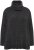 Ulla Popken Soft Textured Chenille Oversized Fit Sweater Graphite Grey - Hoodies & Sweatshirts - 