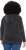 Ulla Popken Chenille Knit Hoodie Graphite Grey - Hoodies & Sweatshirts - 
