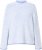 Ulla Popken Striped Wool Blend Turtleneck Sweater Sky Blue - Hoodies & Sweatshirts - 