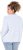 Ulla Popken Striped Wool Blend Turtleneck Sweater Sky Blue - Hoodies & Sweatshirts - 