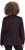 Ulla Popken Leopard Print Scarf Sweater Dark Ruby - Hoodies & Sweatshirts - 