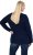 Ulla Popken Whimsical Holiday Sweater Navy - Hoodies & Sweatshirts - 
