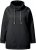 Ulla Popken Drawstring Collar Long Sleeve Sweatshirt Black - Hoodies & Sweatshirts - 