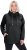 Ulla Popken Drawstring Collar Long Sleeve Sweatshirt Black - Hoodies & Sweatshirts - 