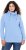 Ulla Popken Drawstring Collar Long Sleeve Sweatshirt Light Blue - Hoodies & Sweatshirts - 