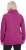 Ulla Popken Drawstring Collar Long Sleeve Sweatshirt Berry - Hoodies & Sweatshirts - 