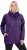 Ulla Popken Drawstring Collar Long Sleeve Sweatshirt Deep Violet - Ulla Popken - 