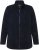 Ulla Popken Modular Fleece Zip Front Jacket Navy - Hoodies & Sweatshirts - 