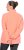 Ulla Popken Modular Fleece Zip Front Jacket Neon Pink - Hoodies & Sweatshirts - 