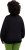 Ulla Popken Gathered Sleeve Oversized Fit Sweatshirt Black - Hoodies & Sweatshirts - 