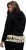 Ulla Popken Ruffle Hem A-line Fit Hooded Sweatshirt Black - Hoodies & Sweatshirts - 