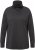 Ulla Popken Sweatshirt with Gaiter Black - Hoodies & Sweatshirts - 