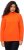 Ulla Popken Collared Long Sleeve Sweatshirt Tangerine - Hoodies & Sweatshirts - 
