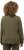 Ulla Popken Contrast Color Zip Up Sweatshirt Loden Green - Hoodies & Sweatshirts - 