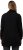 Ulla Popken GLOW Lettered Collared Sweatshirt Black - Hoodies & Sweatshirts - 