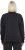 Ulla Popken Quick Drying College Collar Sweatshirt Black - Hoodies & Sweatshirts - 