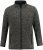 JAY-PI Knitted Fleece Jacket Gray - Herren jacken - Herren Jacken in großen Größen