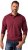 JP1880 Polo Shirt Pique Long Sleeve Red - Polo-shirts für herren - Polo-Shirts für Herren in großen Größen