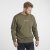 North Latitude Denim Logo Sweatshirt Dusty Olive Green TALL - TALL sweatshirts - TALL Sweatshirts mit Extralänge