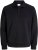 Jack & Jones Bradley Sweatshirt Polo Black - Herren-sweater und -hoodies - Herren-Sweater und -Hoodies in großen Größen