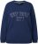 Ulla Popken NYC Embroidered Long Sleeve Sweatshirt Ink Blue - Hoodies & Sweatshirts - 