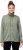Ulla Popken Heather Knit Fleece Jacket Mint Green - Hoodies & Sweatshirts - 