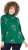 Ulla Popken Candy Cane Graphic Sweatshirt Meadow Green - Hoodies & Sweatshirts - 