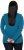 Ulla Popken Glitter Stars Soft Knit Sweater Petrol - Hoodies & Sweatshirts - 