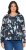 Ulla Popken Horse Print Long Sleeve Sweatshirt Navy - Hoodies & Sweatshirts - 