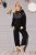 Ulla Popken Norwegian Style Christmas Sweater Black - Hoodies & Sweatshirts - 