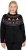 Ulla Popken Norwegian Style Christmas Sweater Black - Hoodies & Sweatshirts - 